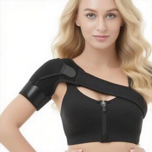 Adjustable Shoulder Brace | Pain Relief Support for Torn Rotator Cuff | Unisex,